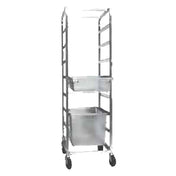 SPG 4H0721 - Kelmax Poly Food Box Rack, Mobile, Full Height