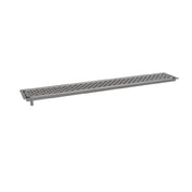 Glastender DI-DR30 Drink Rail Drop-in Design 5” By 30” Outer Flange Dimension