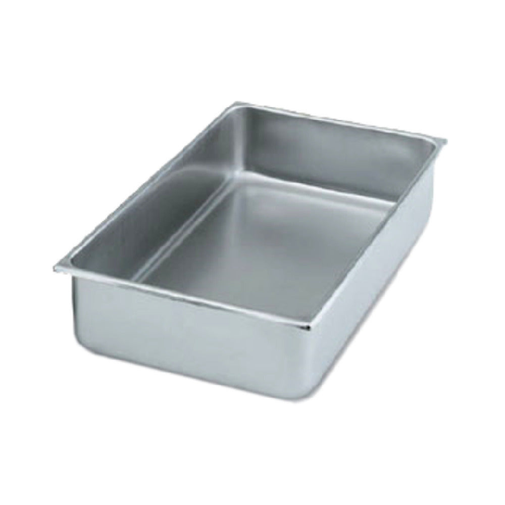 Vollrath 99740 Water Pan Full Size Straight-Sided Stainless