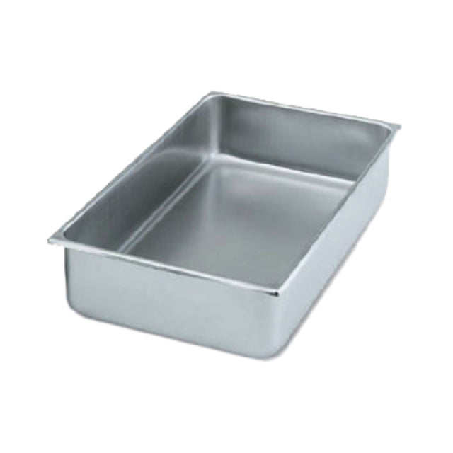 Vollrath 99740 Water Pan Full Size Straight-Sided Stainless