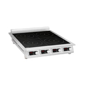 Eurodib CCI4351PH Commercial Induction Cooktop 31.2" W X 27.5" D X 12.7" H