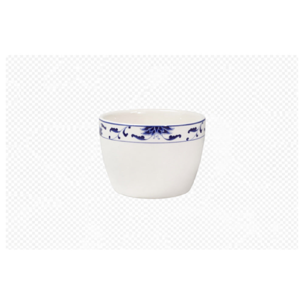 Cameo China Tableware USA 255-354 - Blue Lotus Rice Bowl, 15 Oz. (470 Ml), 4-1/8" Dia. X 3-1/16"H (10.5 Cm X 7.75 Cm)