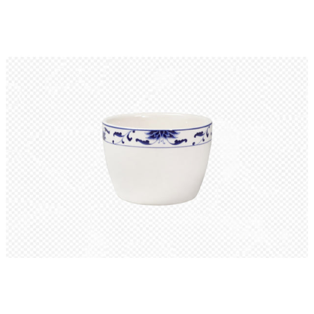 Cameo China Tableware USA 255-354 - Blue Lotus Rice Bowl, 15 Oz. (470 Ml), 4-1/8" Dia. X 3-1/16"H (10.5 Cm X 7.75 Cm)