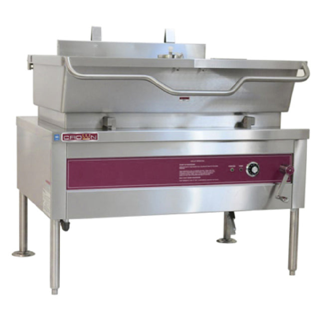 Crown Steam ES-40_240/60/3 Tilting Skillet Electric 40 Gallon Capacity