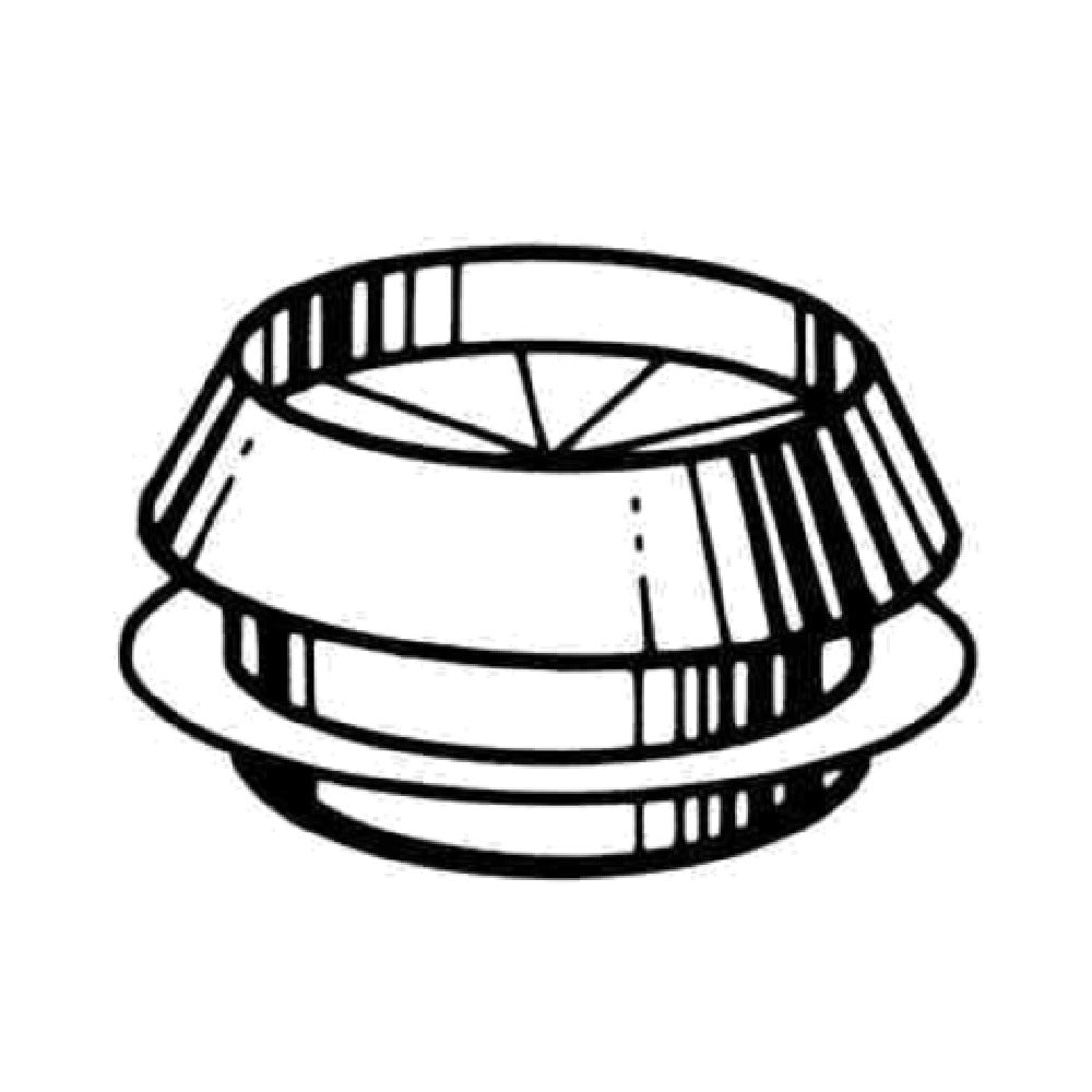 Somat C-RSA - Sink Assembly, 7" Dia. Throat Size, Includes: Stainless Steel Sink Adaptor Ring