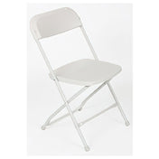 Royal ROY 724 W - Folding Chair, Plastic, White