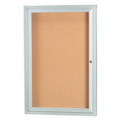 Aarco DCC3624RI Aluminum Bulletin Board 24"W X 36"H Enclosed