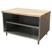 BK Resources CMT-3048 Chef Table Cabinet Base With Open Front 48"W X 30"D X 34-3/4"H Overall Size