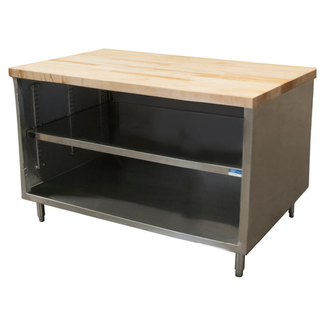 BK Resources CMT-3048 Chef Table Cabinet Base With Open Front 48"W X 30"D X 34-3/4"H Overall Size