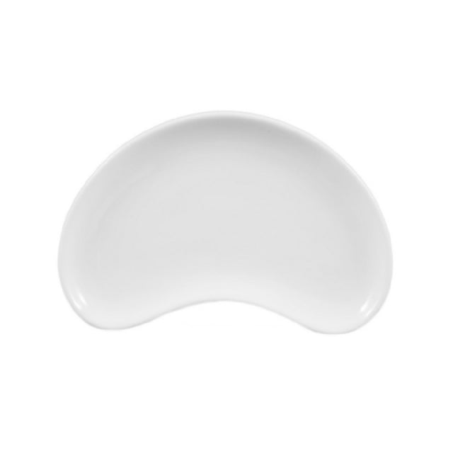 CAC China CRS-8 Festiware Plate 8-3/4"L X 5"W X 3/4"H Crescent Shape