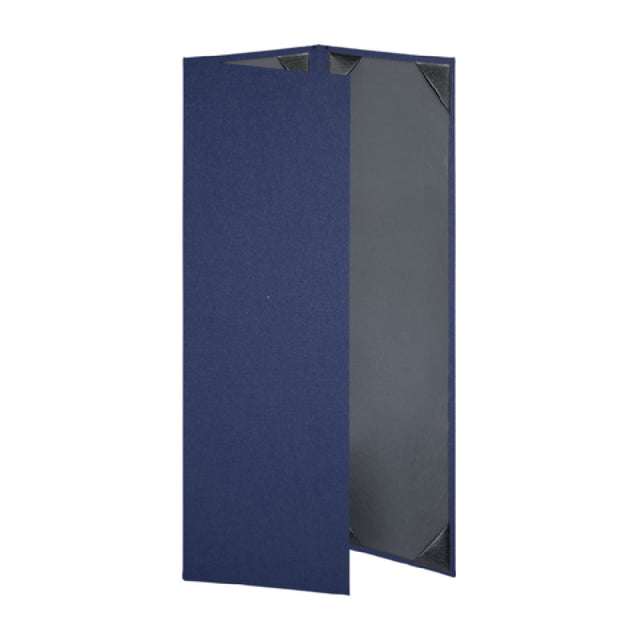 Risch LINEN-3V 4.25X14 Linen Hardback Menu Cover (specify Color) 4 1/4" X 14"