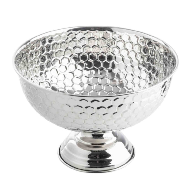 TableCraft Products 12850 - Hive Collection Punch Bowl, Round, 15-1/2" Dia. X 10-1/2"H