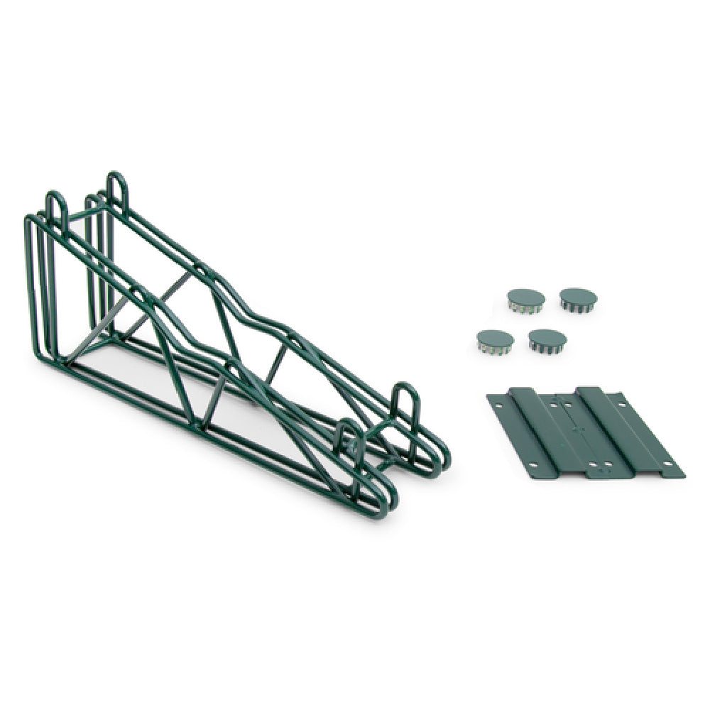 John Boos EPSWB-14-DG-X Wire Shelving Wall Brackets Double For 14"D Wire Shelves
