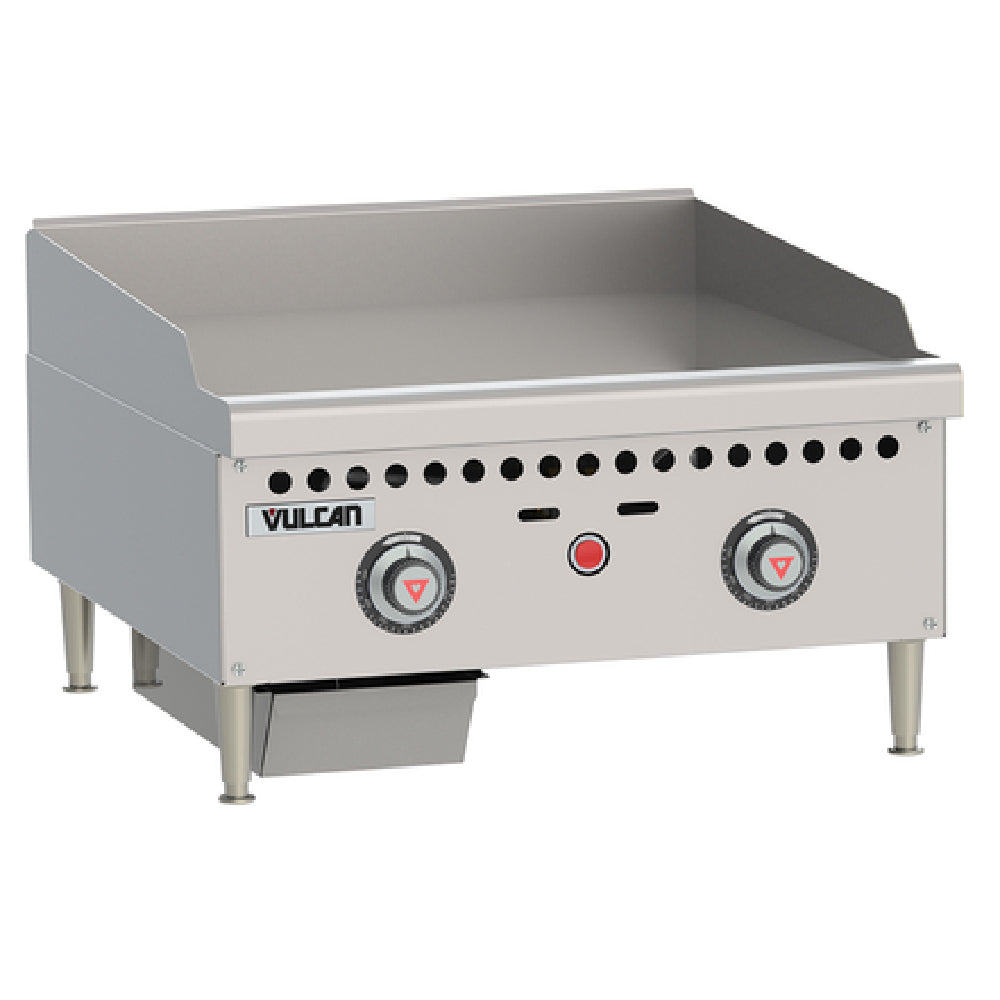 Vulcan VCRG24-T-QS-PLATINUM_NAT - (Quick Ship) Griddle, Countertop, Gas