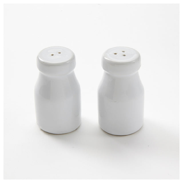 American Metalcraft CSPW Salt & Pepper Shaker Set 2 Oz. 1-7/8" Dia. X 2-3/8"H