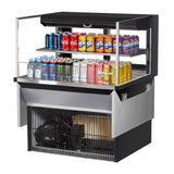 Turbo Air TOM-36L-UFD-W(B)-2SI-N Drop-In Horizontal Open Display Case Low Profile