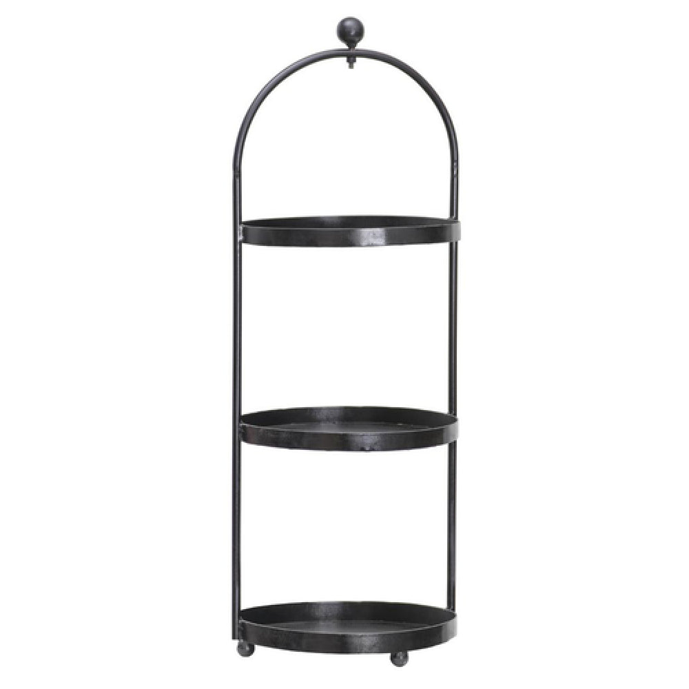 Hubert 22822 - Display Stand, 3-tier, 12-1/3" Dia. X 34-3/5"H