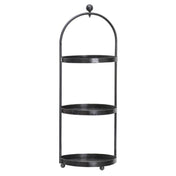 Hubert 22822 - Display Stand, 3-tier, 12-1/3" Dia. X 34-3/5"H