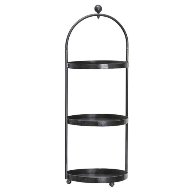 Hubert 22822 - Display Stand, 3-tier, 12-1/3" Dia. X 34-3/5"H