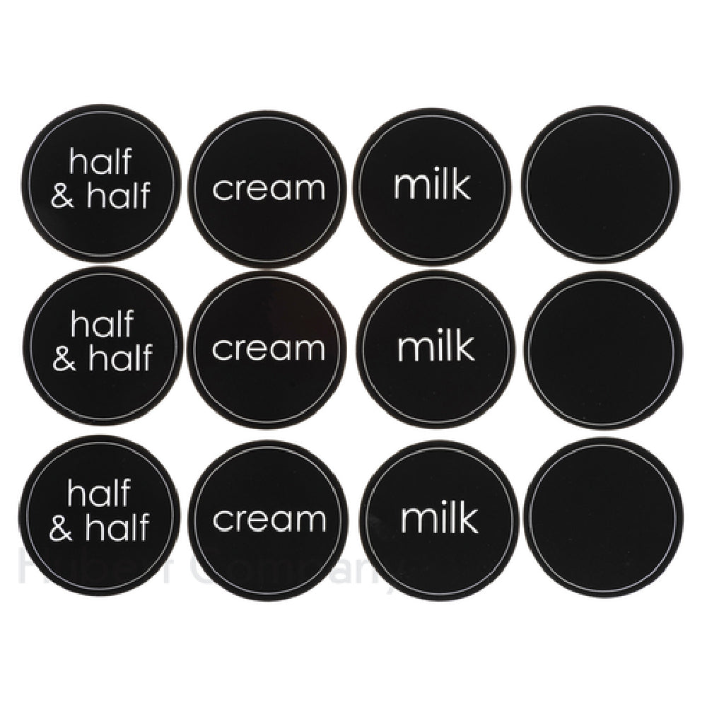 Hubert 23765 - Cold Beverage Cling-It™ Set, 12-piece, 2-1/2" Dia.