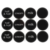 Hubert 23765 - Cold Beverage Cling-It™ Set, 12-piece, 2-1/2" Dia.