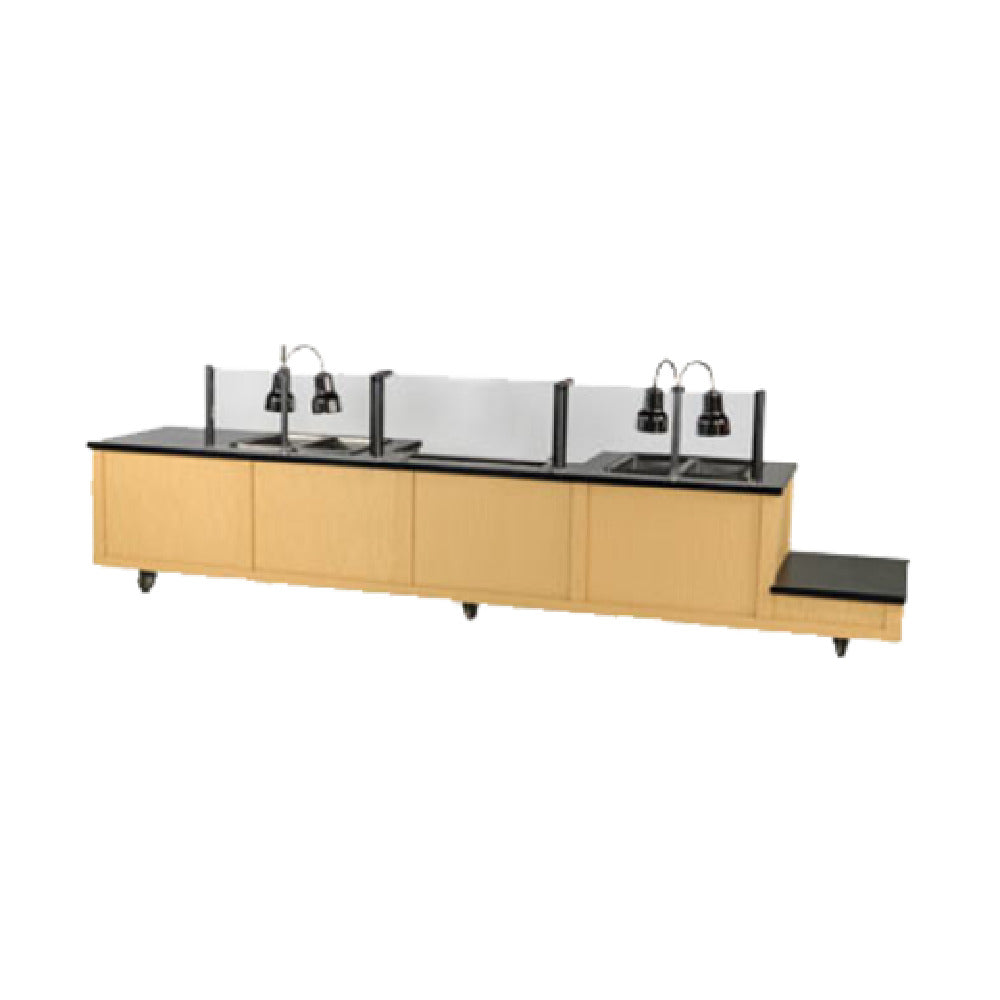 Bon Chef 50148 Custom Chef's Table 34" X 174" X 60" With HPL Body