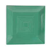 CAC China TG-SQ16-G Tango Plate 10"L X 10"W X 1"H Square