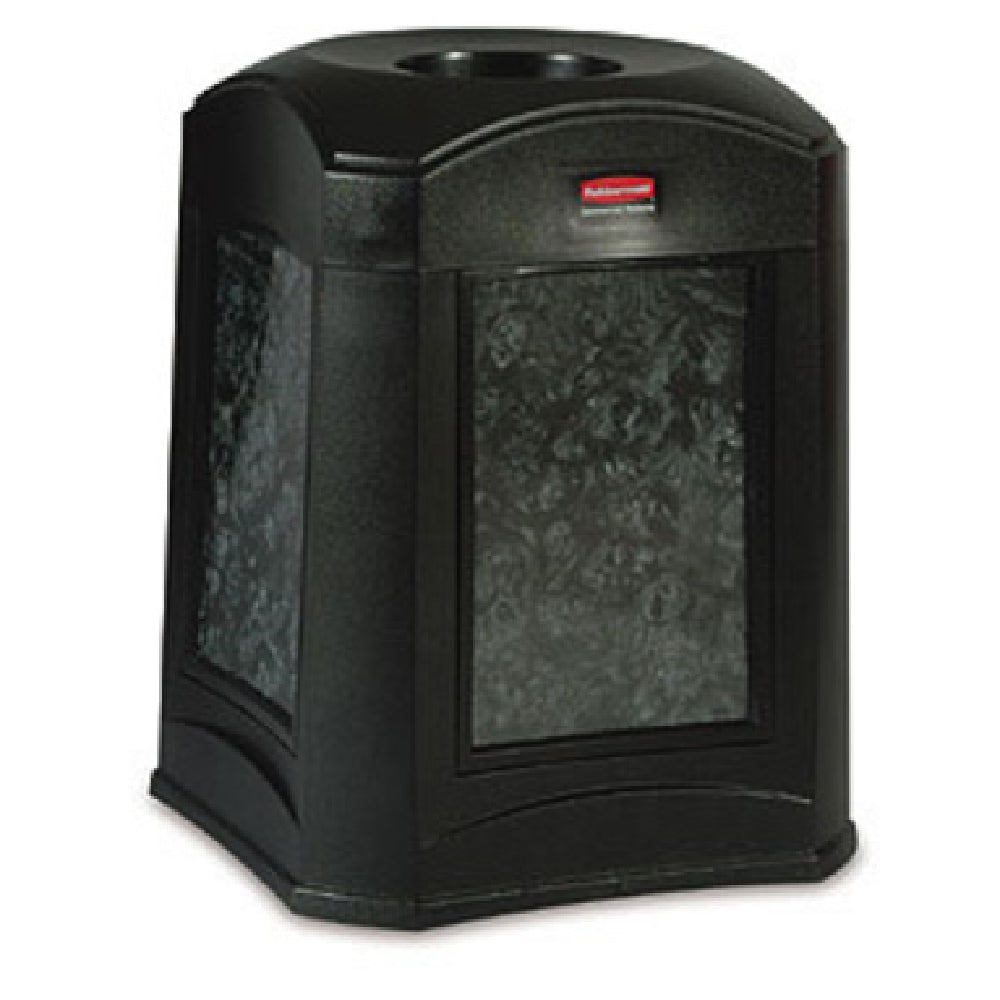 Rubbermaid FG9W0200BLA Landmark Series® POP Funnel Top Container 35 Gallon 24" Square X 31"H