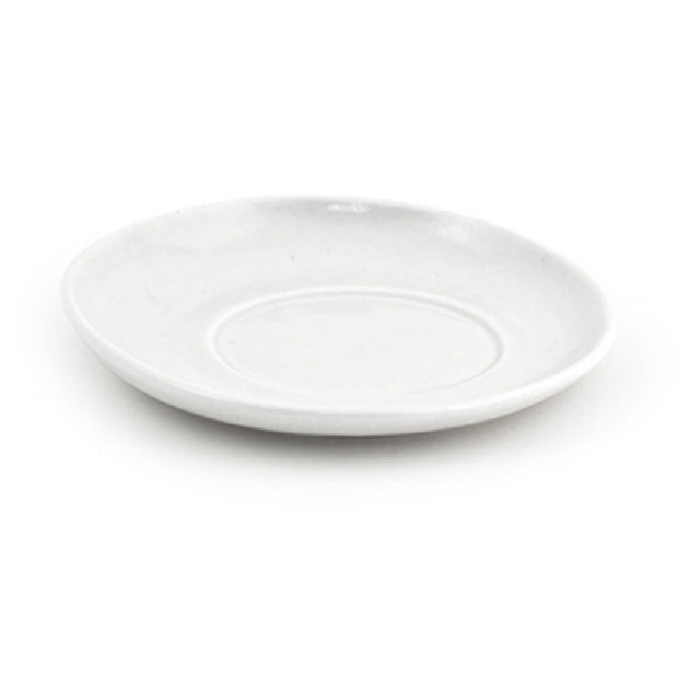 FOH DCS047WHP23 Kiln® Saucer 6" Dia. X 1"H Round