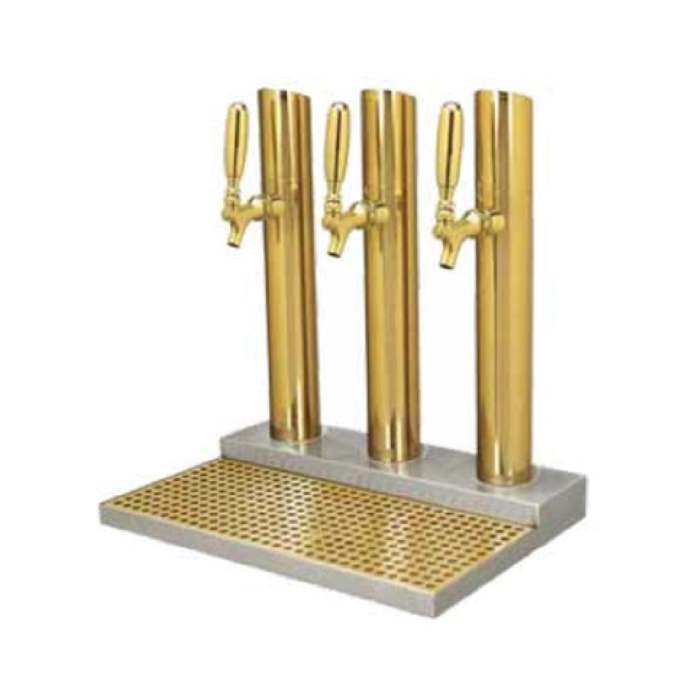 Micro Matic BS-SKY-3PVDKR-LR Skyline Draft Beer Station Countertop 18"W X 19"H