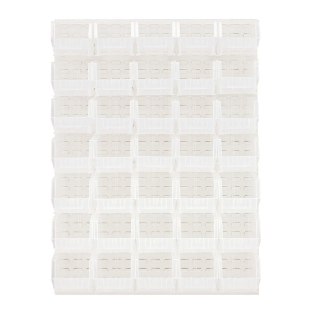 Quantum QLP-4861HC-240-35CL Louvered Panel Wall Mounted 48"L X 15"D X 61"H