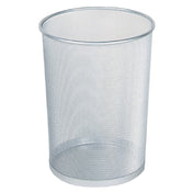 Rubbermaid FGWMB20SLV Concept Collection™ Steel Wastebasket 5 Gallon 11-1/2" Dia. X 14" H