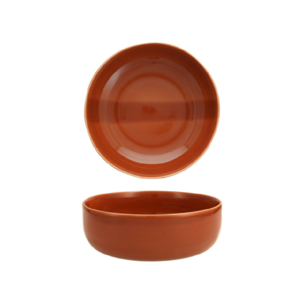 Fortessa 8200.SVEL.TC.05 Svelte Terracotta Bowl 7.5" (19cm) 37oz (1.1L)