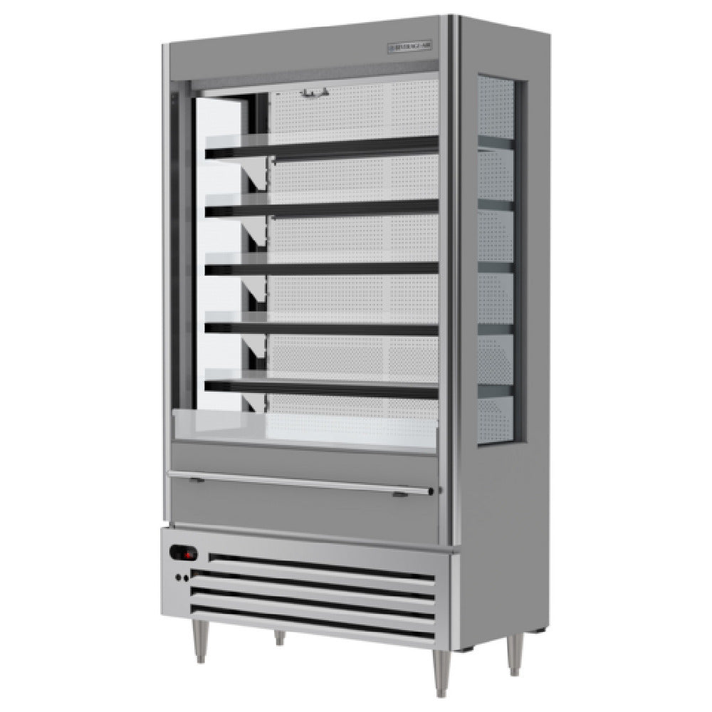 Beverage Air VMHCSL-18-1-G Vuemax Series Slim Open-Air Merchandiser 47-7/16"W X 24-3/8"D X 83-1/2" H