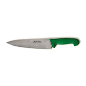 Alegacy Foodservice Products PCB12910GR ColorCode Cook's Knife 10" Blade Rigid Molybdenum Stainless Steel Blade