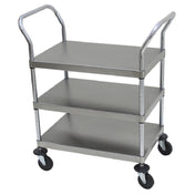 Advance Tabco UC-3-1827 Utility Cart Open Design Three Shelves