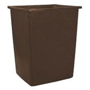 Rubbermaid FG256B00BRN Glutton® Container 56 Gallon 25-1/2"W X 22-3/4"D X 31-1/8"H