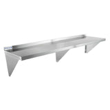 Empura 1560WS18G - Wall Mount Storage Shelf, 60"W X 15"D X 16"H, Standard Duty