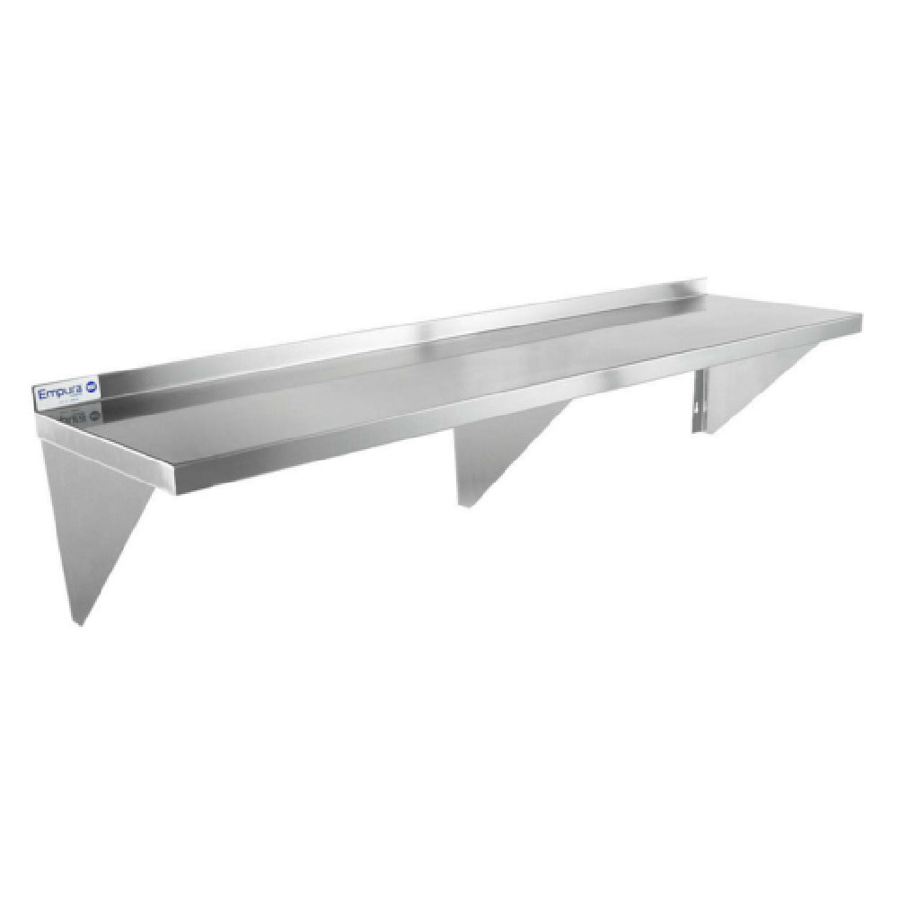 Empura 1560WS18G - Wall Mount Storage Shelf, 60"W X 15"D X 16"H, Standard Duty