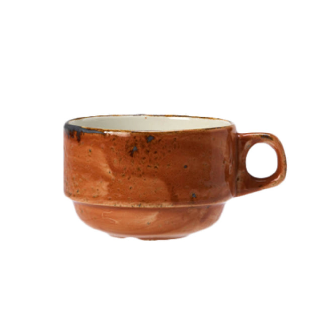 Steelite 11330188 Slimline Stacking Cup 10.0 Oz 5.0" X 3.75" X 2.5"