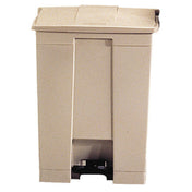 Rubbermaid FG614500BEIG Step-On Container 18 Gallon 19-3/4" X 16-1/8"W X 26-1/2"H