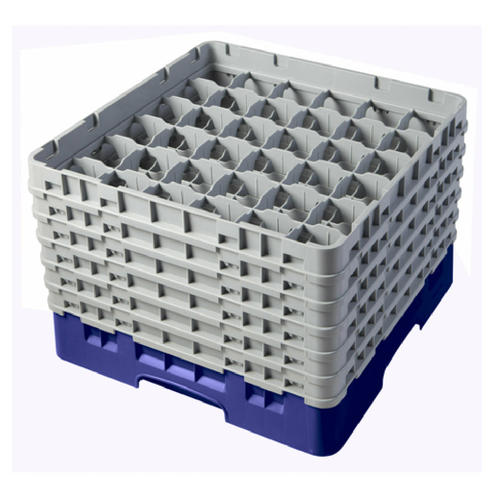 Cambro 36S1114186 Camrack® Glass Rack With (6) Soft Gray Extenders Full Size