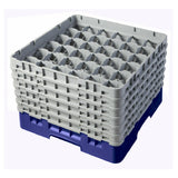 Cambro 36S1114186 Camrack® Glass Rack With (6) Soft Gray Extenders Full Size