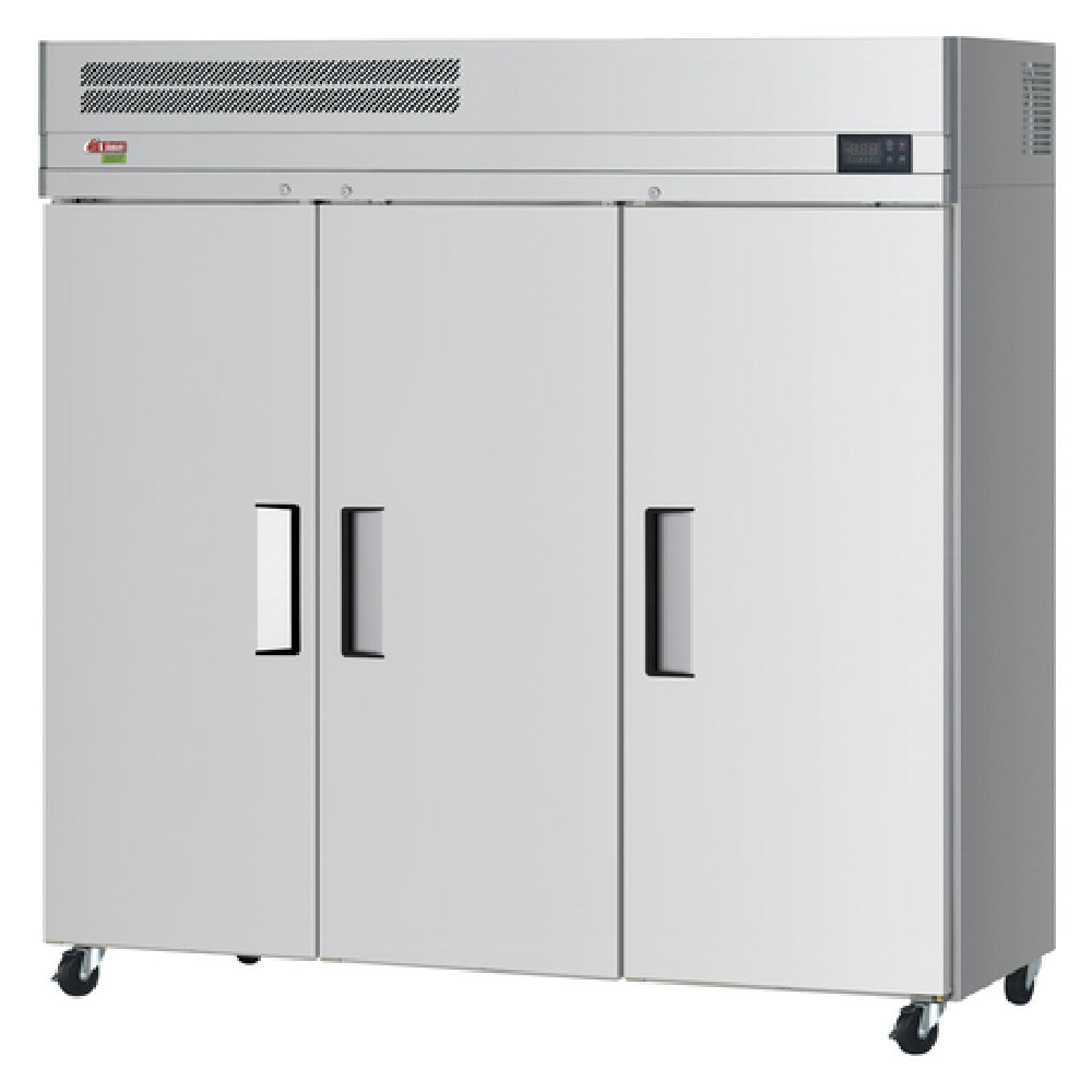 Turbo Air ER72-3-N-V E-line Refrigerator Reach-in Three Section