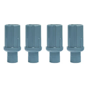 Hubert 209031 - Kratos Bullet Foot, Plastic Construction, For Kratos Worktables & Equipment Stands (pack Of 4)