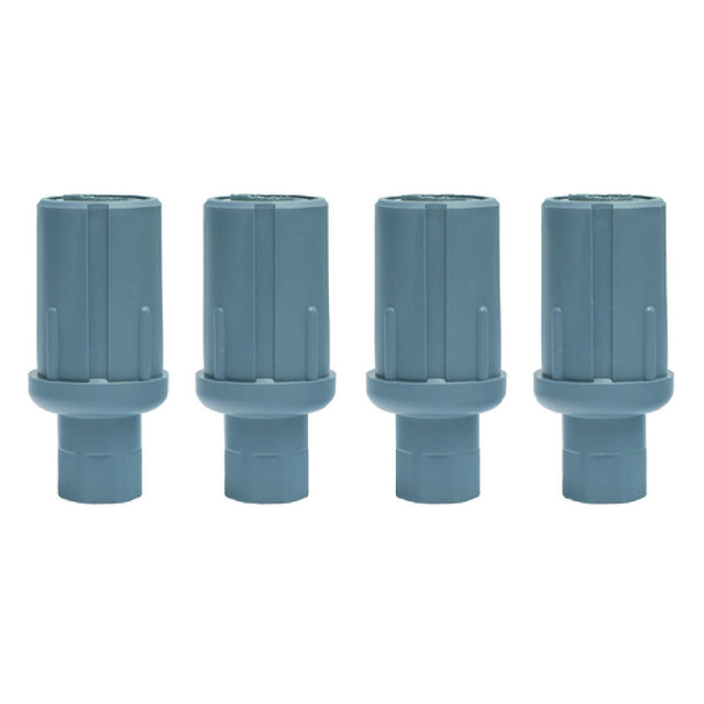 Hubert 209031 - Kratos Bullet Foot, Plastic Construction, For Kratos Worktables & Equipment Stands (pack Of 4)