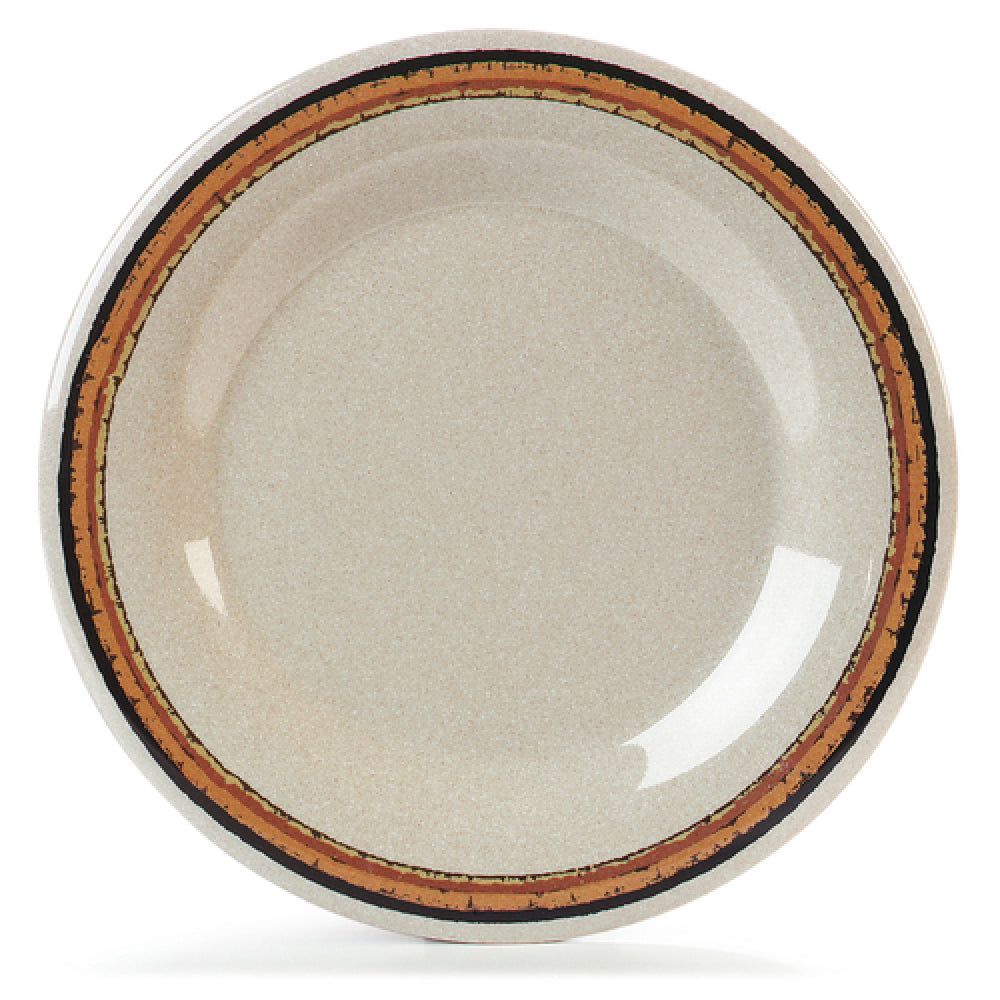 Carlisle 43011908 Carlisle Durus® Dinner Plate 10-1/2" Dia. Wide Rim