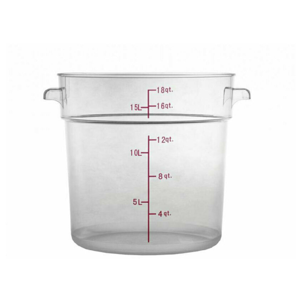 Omcan 80183 (80183) Food Storage Container 18 Quart Round