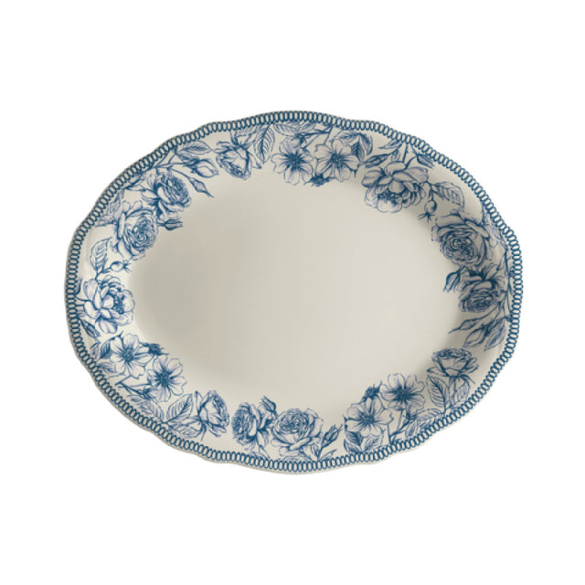 Steelite HL52763874 Oval Platter 12.625" X 9.75" Carolyn