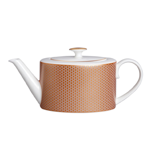 Steelite 82125AND0337 Oval Teapot 19.375 Oz 9.25" X 3.75" X 3.5"